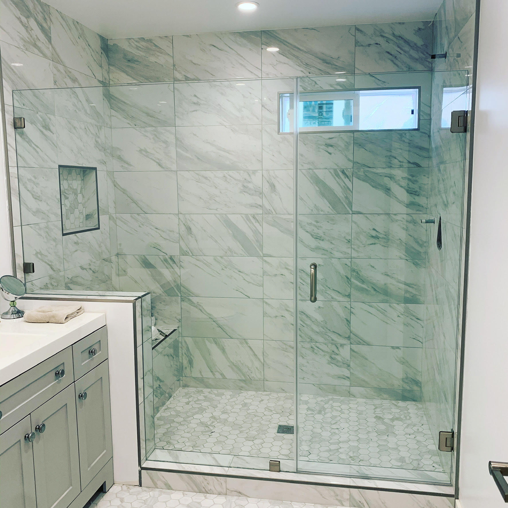 frameless shower door orange county